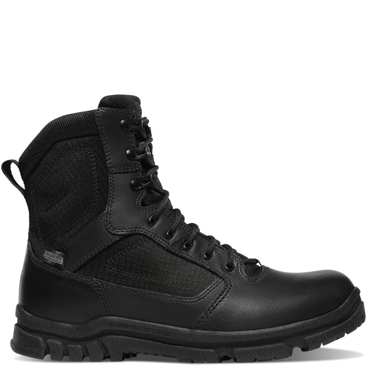 Lookout Side-Zip 8" Black - Baker's Boots and Clothing