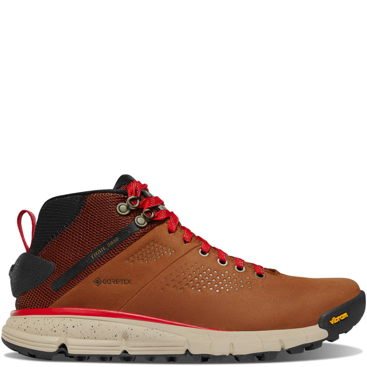 Women's Trail 2650 Mid 4" Brown/Red GTX - Baker's Boots and Clothing