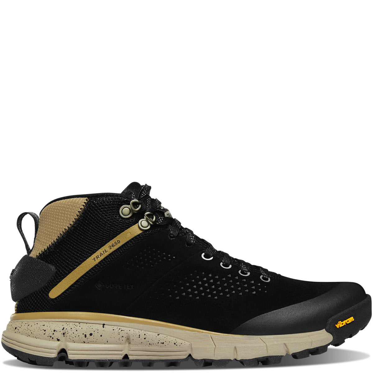 Women's Trail 2650 Mid 4" Black/Khaki GTX - Baker's Boots and Clothing