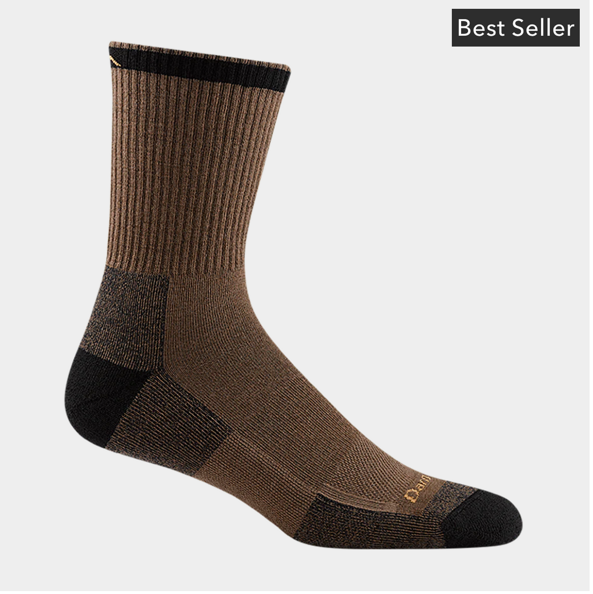 Fred Tuttle - Micro Crew Cushioned Midweight Work Sock - Baker's Boots and Clothing