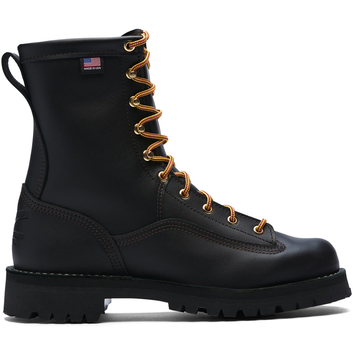 Rain Forest 8" Black - Baker's Boots and Clothing