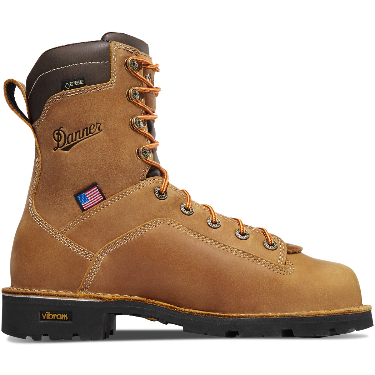 Quarry USA 8" Distressed Brown - Baker's Boots and Clothing