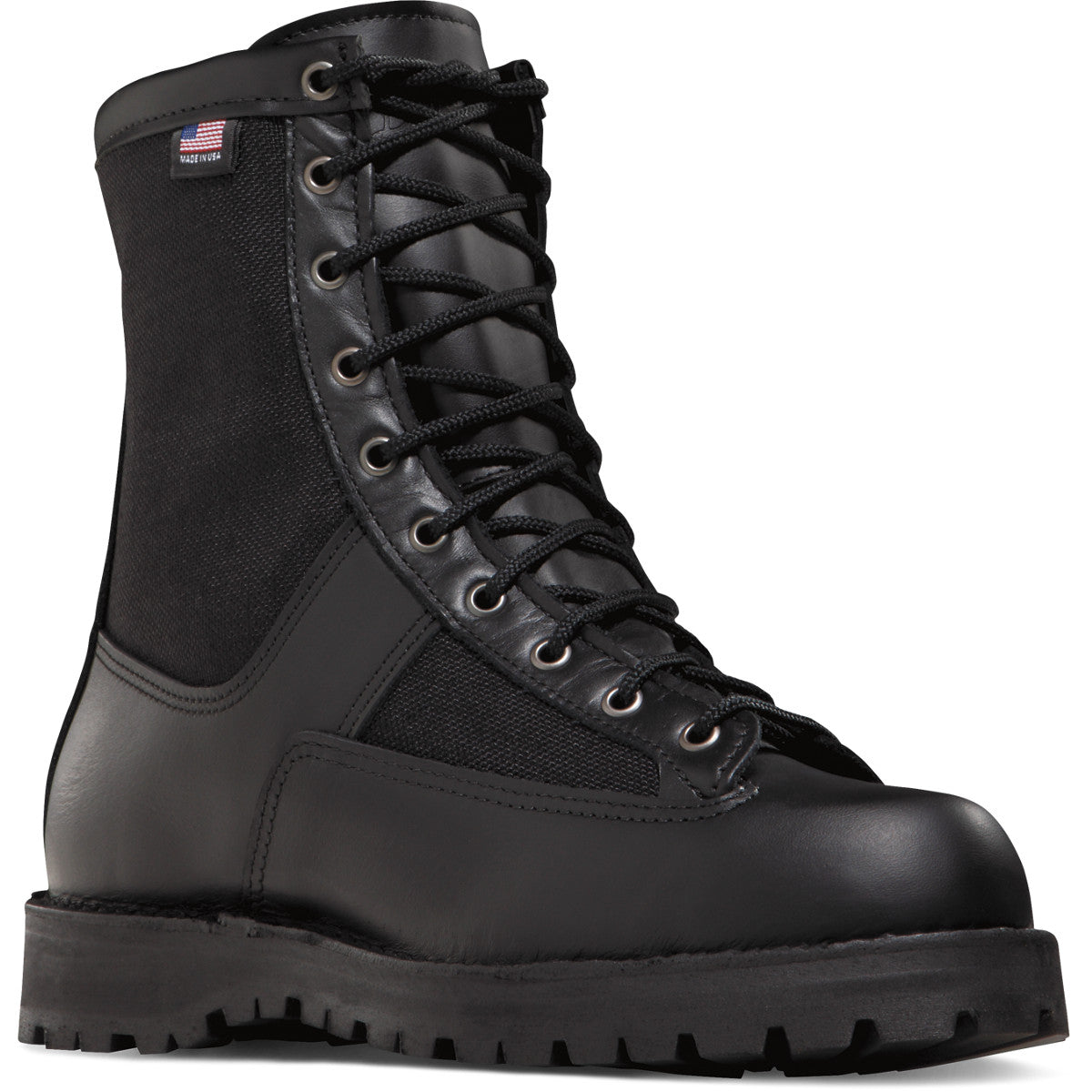 Women's Acadia 8" Black - Baker's Boots and Clothing