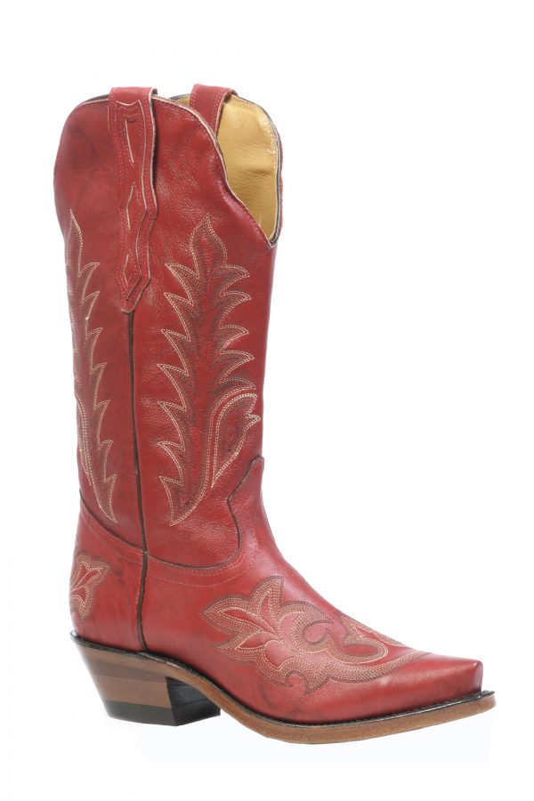 Women's Deerlite Red - #3636 - Baker's Boots and Clothing