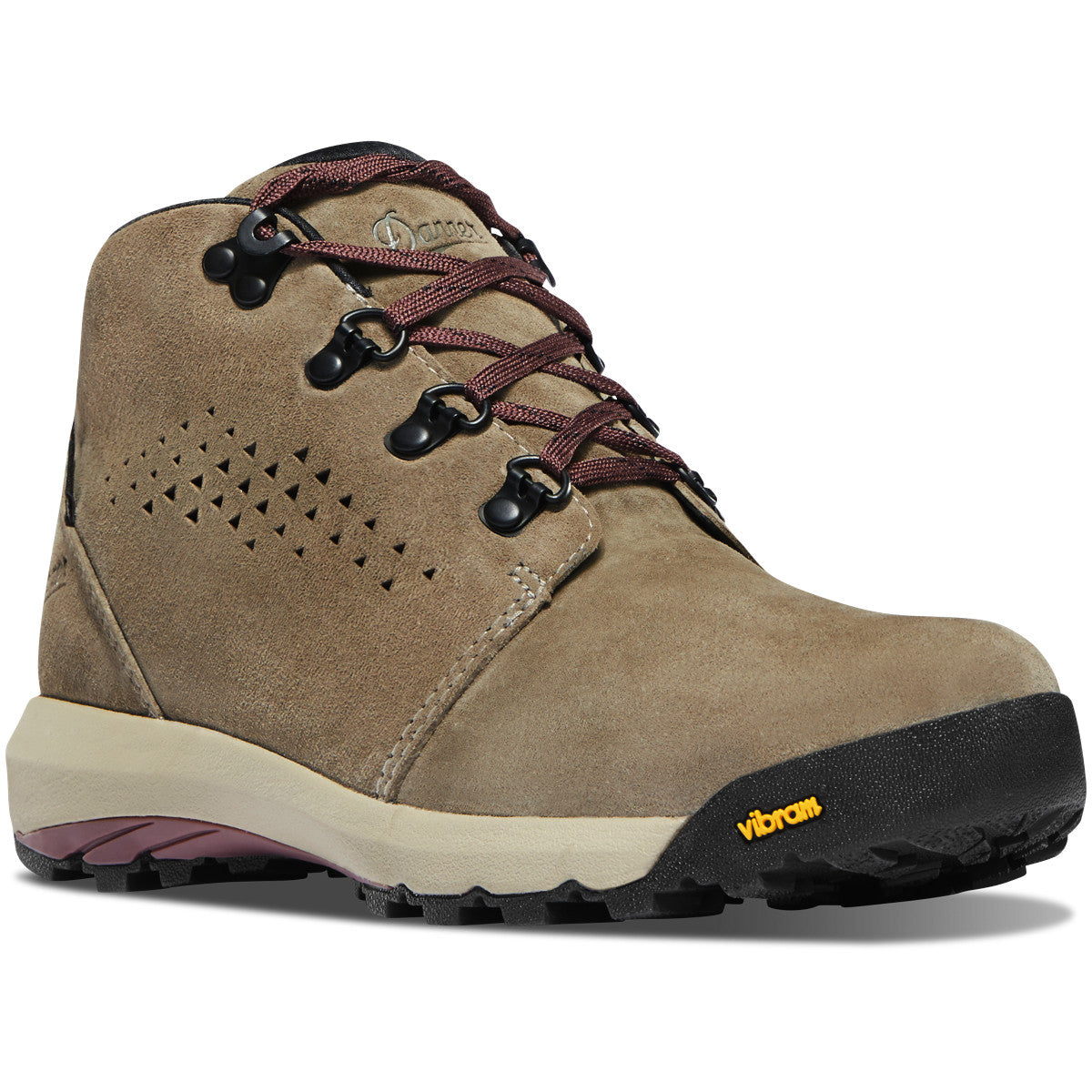 Danner's Women's Inquire Chukka 4" Gray/Plum Size 10.5M - Baker's Boots and Clothing