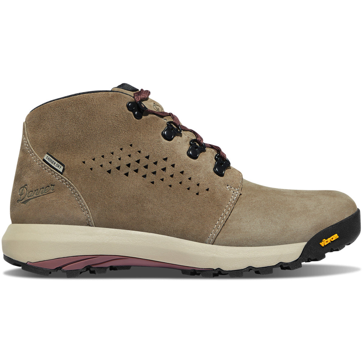 Danner's Women's Inquire Chukka 4" Gray/Plum Size 10.5M - Baker's Boots and Clothing