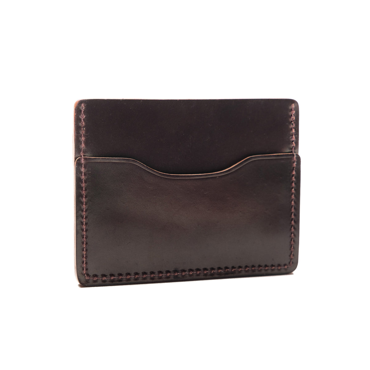 The Dave - Brown Chromexcel Card Holder - Baker's Boots and Clothing