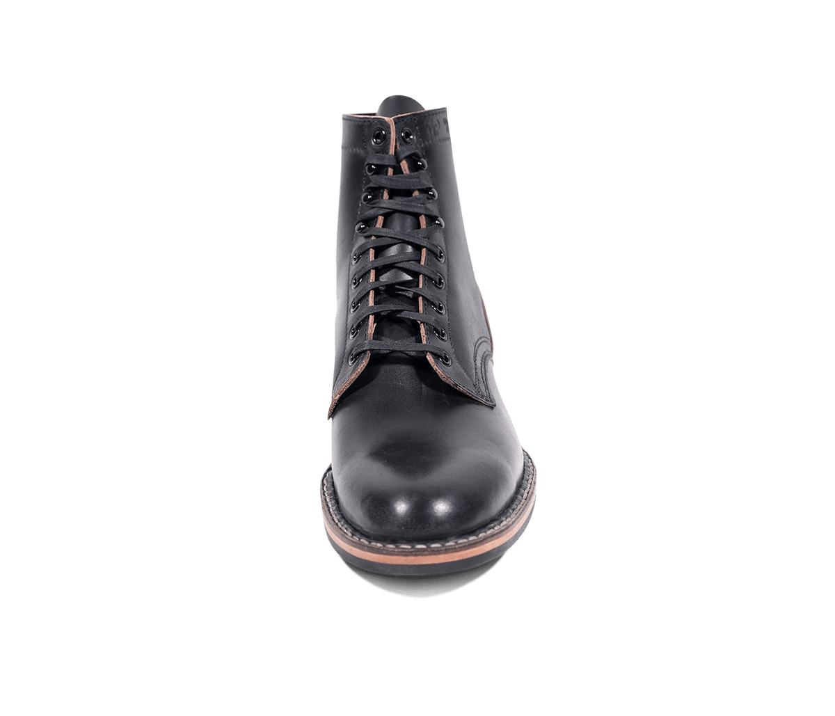 MP-Sherman Plain Toe (Dainite Sole) - Waxed Flesh - Baker's Boots and Clothing