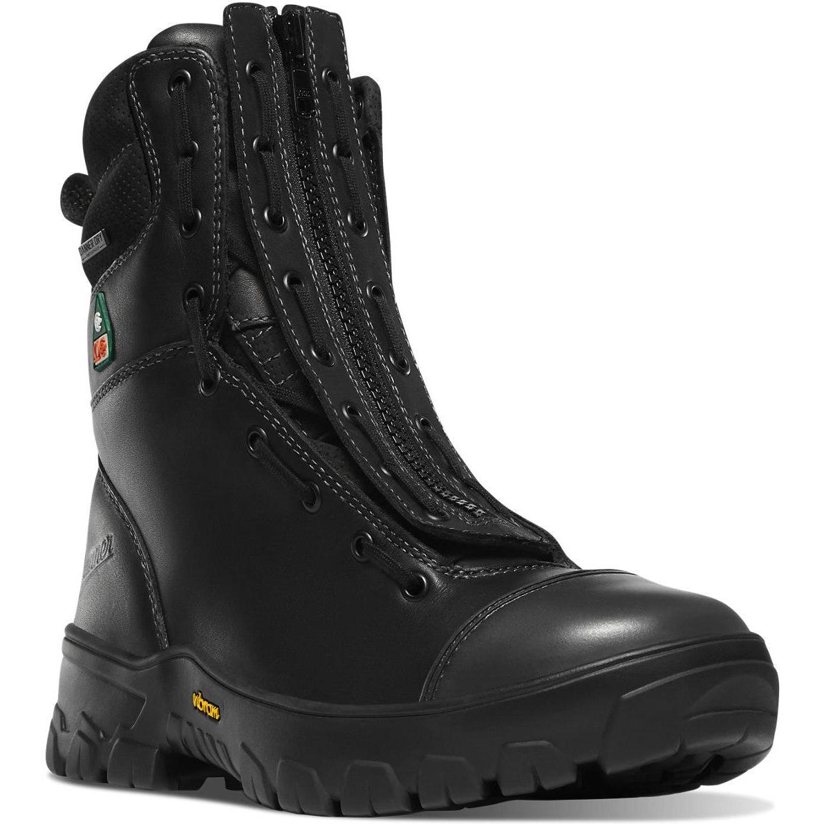 Modern Firefighter 8" Black Composite Toe - Baker's Boots and Clothing