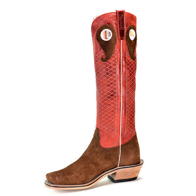 Mike Tyson Bison Roughout - TT10 - Baker's Boots and Clothing