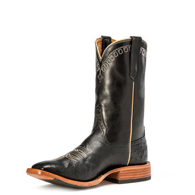 Rios of Mercedes Black Smooth Ostrich R9004 Size 8.5D - Baker's Boots and Clothing