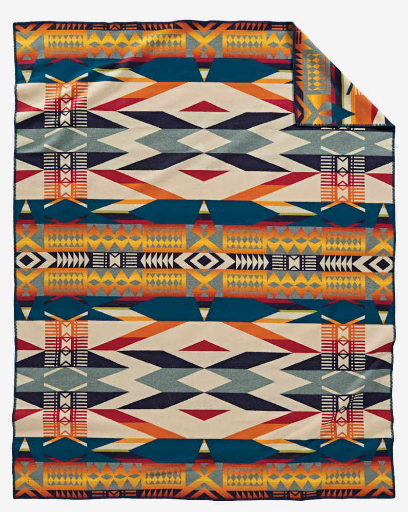 Pendleton Fire Legend Sunset - Jacquard Robe - Baker's Boots and Clothing